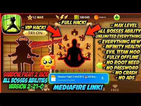 shadow fight 2 hack all.
